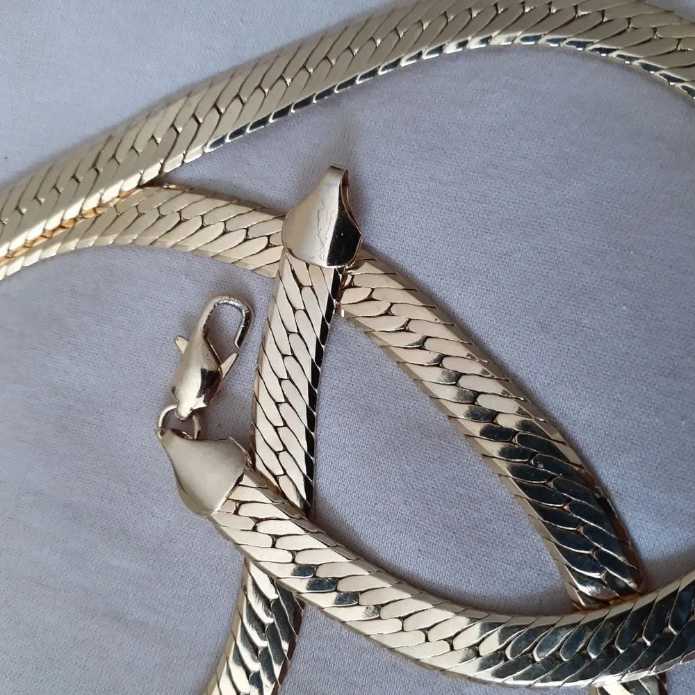 30 inch heavyweight gold chain